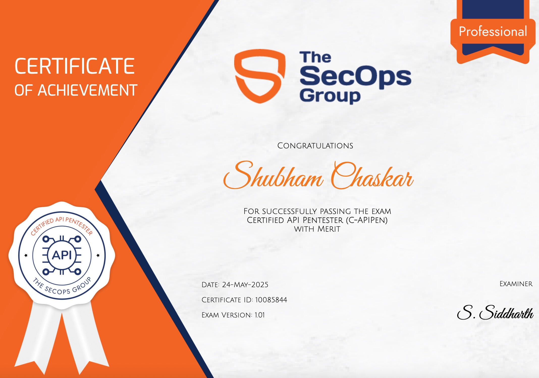 Certified API Pentester — SecOps Group